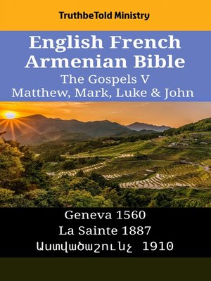 cover image of English French Armenian Bible--The Gospels V--Matthew, Mark, Luke & John